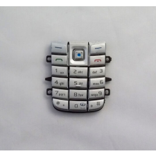 Nokia 6020/6021, Gombsor (billentyűzet), ezüst mobiltelefon, tablet alkatrész