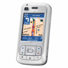 Nokia 6110 Nav elő+akkuf, Előlap, fehér mobiltelefon, tablet alkatrész