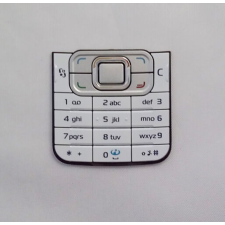 Nokia 6120 Classic, Gombsor (billentyűzet), fehér mobiltelefon, tablet alkatrész