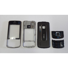 Nokia 6210 Nav elő+akkuf+köz+gomb, Előlap, fekete mobiltelefon, tablet alkatrész