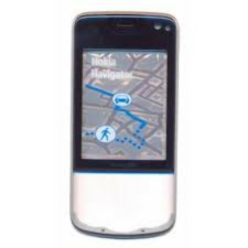 Nokia 6210 Nav, Előlap, fekete mobiltelefon, tablet alkatrész