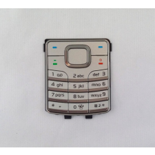 Nokia 6500 Classic, Gombsor (billentyűzet), ezüst mobiltelefon, tablet alkatrész
