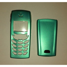 Nokia 6510 elő+akkuf, Előlap, zöld mobiltelefon, tablet alkatrész