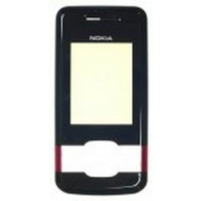 Nokia 7100 S, Előlap, fekete-rózsaszín mobiltelefon, tablet alkatrész