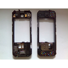 Nokia 7310 Supernova, Középső keret, fekete mobiltelefon, tablet alkatrész