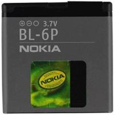 Nokia BL-6P. Gyári akkumulátor 830 mAh Li-ion /gyári,csomagolás nélkül/ mobiltelefon akkumulátor