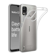 Nokia C21 Plus Szilikon telefonvédő (ultravékony) ÁTLÁTSZÓ mobiltelefon kellék