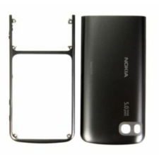 Nokia C3-01 elő+akkuf, Előlap, szürke mobiltelefon, tablet alkatrész
