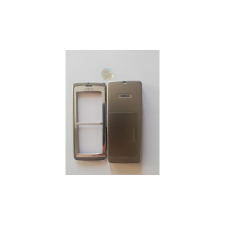 Nokia E60 elő+akkuf, Előlap, ezüst mobiltelefon, tablet alkatrész