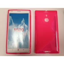Nokia Lumia 1520, Szilikon tok, S-Case, rózsaszín tok és táska