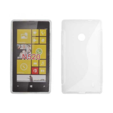 Nokia Lumia  520, Szilikon tok, S-Case, átlátszó tok és táska