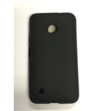 Nokia Lumia 530 Fekete Szilikon tok tok és táska