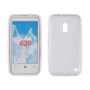 Nokia Lumia  620, Szilikon tok, S-Case, fehér