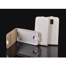 Nokia Lumia 830 fehér szilikon keretes vékony flip tok tok és táska