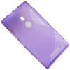 Nokia Lumia  925, Szilikon tok, S-Case, lila