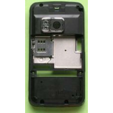 Nokia N96, Középső keret, fekete mobiltelefon, tablet alkatrész
