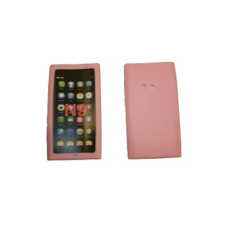 Nokia N9-00, Szilikon tok, S-Case, rózsaszín tok és táska