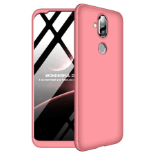 Nokia Nokia 8.1 Telefontok - GKK Protection 3In1 tok rose gold tok és táska