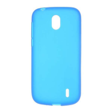 Nokia Szilikon telefonvédő (matt) KÉK [Nokia 1 (2018)] (5996457771967) tok és táska