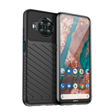 Nokia Thunder tok rugalmas ütésálló védőtok Nokia X100 fekete tok és táska