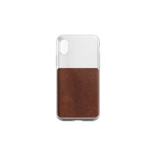 Nomad Clear iPhone X tok átlátszó-barna (NM218R0200) tok és táska