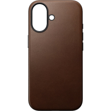 Nomad Modern Leather Case Brown iPhone 17 tok tok és táska