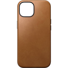 Nomad Modern Leather English Tan iPhone 15 tok tok és táska