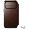 Nomad Modern Leather Folio Rustic Brown (Horween) iPhone 17 Pro
