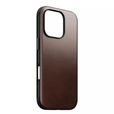 Nomad modern leather horween iphone 16 pro case rustic brown nm01858485 tok és táska