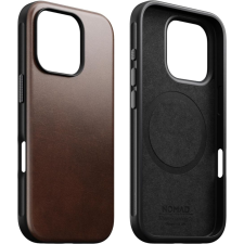 Nomad Modern Leather Horween iPhone 16 Pro Max case Rustic Brown tok és táska