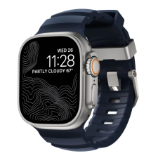 Nomad Rocky Point szíj Apple Watch 49/45/44/42mm kék okosóra kellék