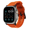 Nomad Rugged Apple Watch 42/ 44/ 45/ 49 mm - narancssárga/fekete