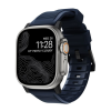 Nomad Rugged Apple Watch 42/44/45/49mm szíj, atlantic kék/fekete