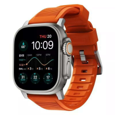 Nomad Rugged Apple Watch szíj 49/45/44 mm - Narancssárga okosóra kellék