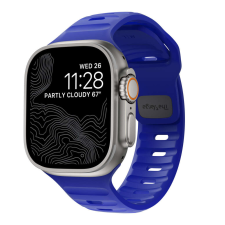 Nomad Sport Szilikon Szíj - Apple Watch - Kék - M/L okosóra kellék