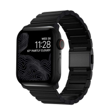 Nomad Titánium Apple Watch szíj 42/ 44/ 45/ 46 /49 mm - fekete okosóra kellék