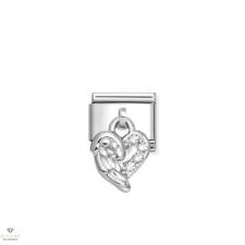 Nomination "Angyalszárny szív függő" charm - 331800-35 medál