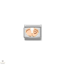 Nomination &quot;Apró talpak&quot; charm - 430104-32 egyéb ékszer