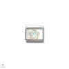 Nomination "Átlátszó köves virág "charm - 030615-010