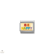 Nomination &quot;Be Happy&quot; charm - 030263-18 egyéb ékszer