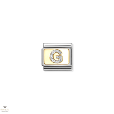 Nomination &quot;G&quot; betű charm - 030291-07 medál