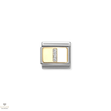 Nomination &quot;Glitter I betű&quot; charm - 030291-09 medál