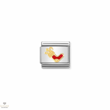 Nomination &quot;Karácsonyi zokni&quot; charm - 030225-25 egyéb ékszer