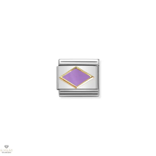 Nomination "Lila rombusz" charm - 030285-50 egyéb ékszer