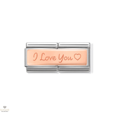 Nomination &quot;Szeretlek&quot; dupla charm - 430710-04 medál
