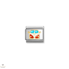 Nomination &quot;Színes kisbusz&quot; charm - 030285-67 medál