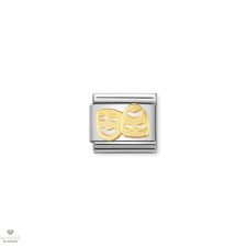 Nomination &quot;színházi maszk&quot; charm - 030110-01 medál