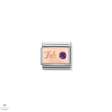 Nomination "Születéskő Február" charm - 430508-02 egyéb ékszer