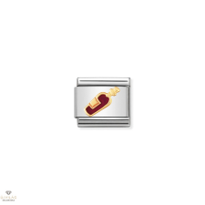 Nomination &quot;Vörösbor&quot; charm - 030218-04 medál