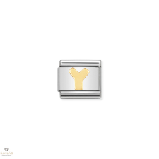 Nomination &quot;Y&quot; betű charm - 030101-25 medál